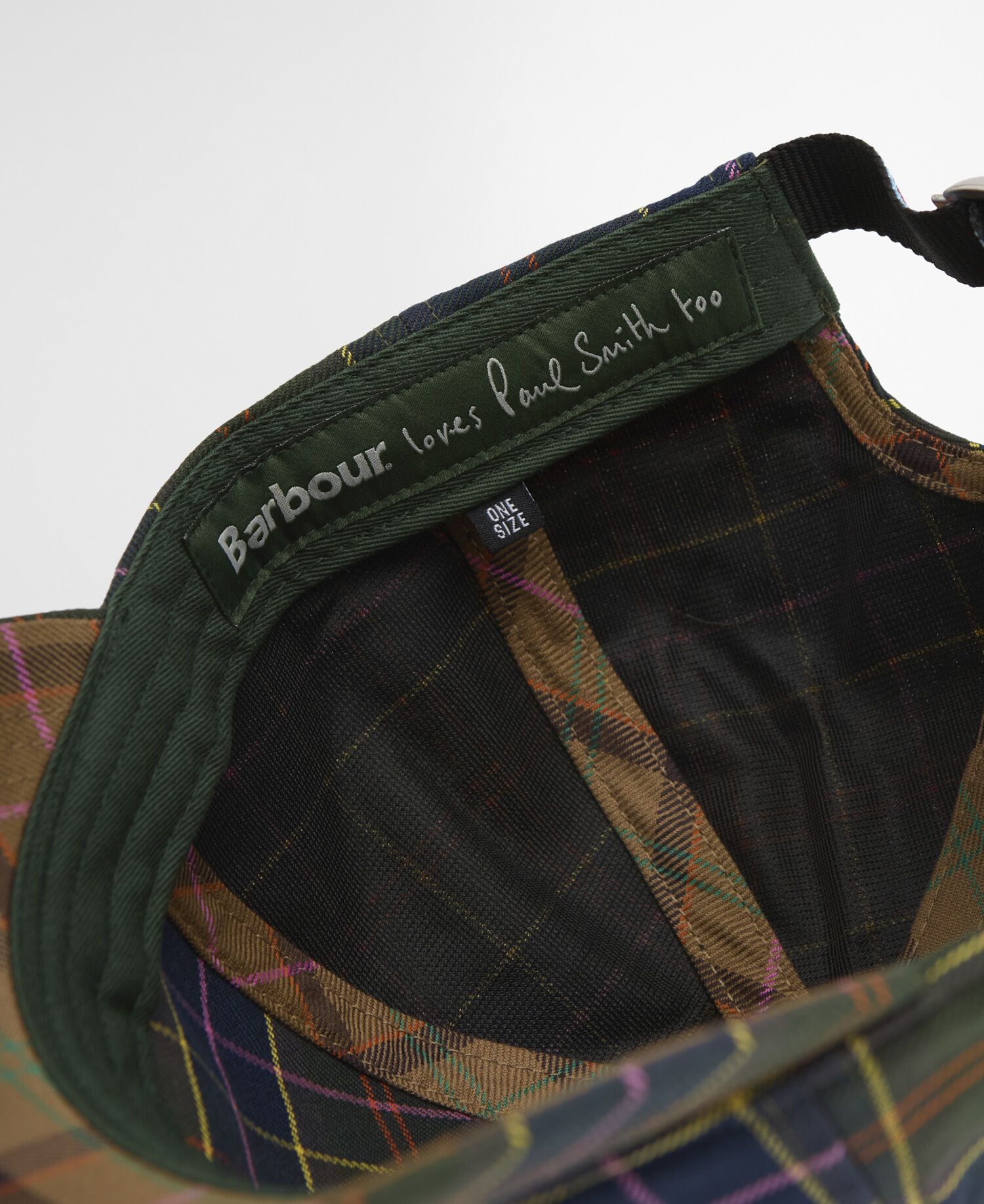 Buy Paul Smith Loves Barbour Tartan Cap for USD 75.00 | BARBOUR_US