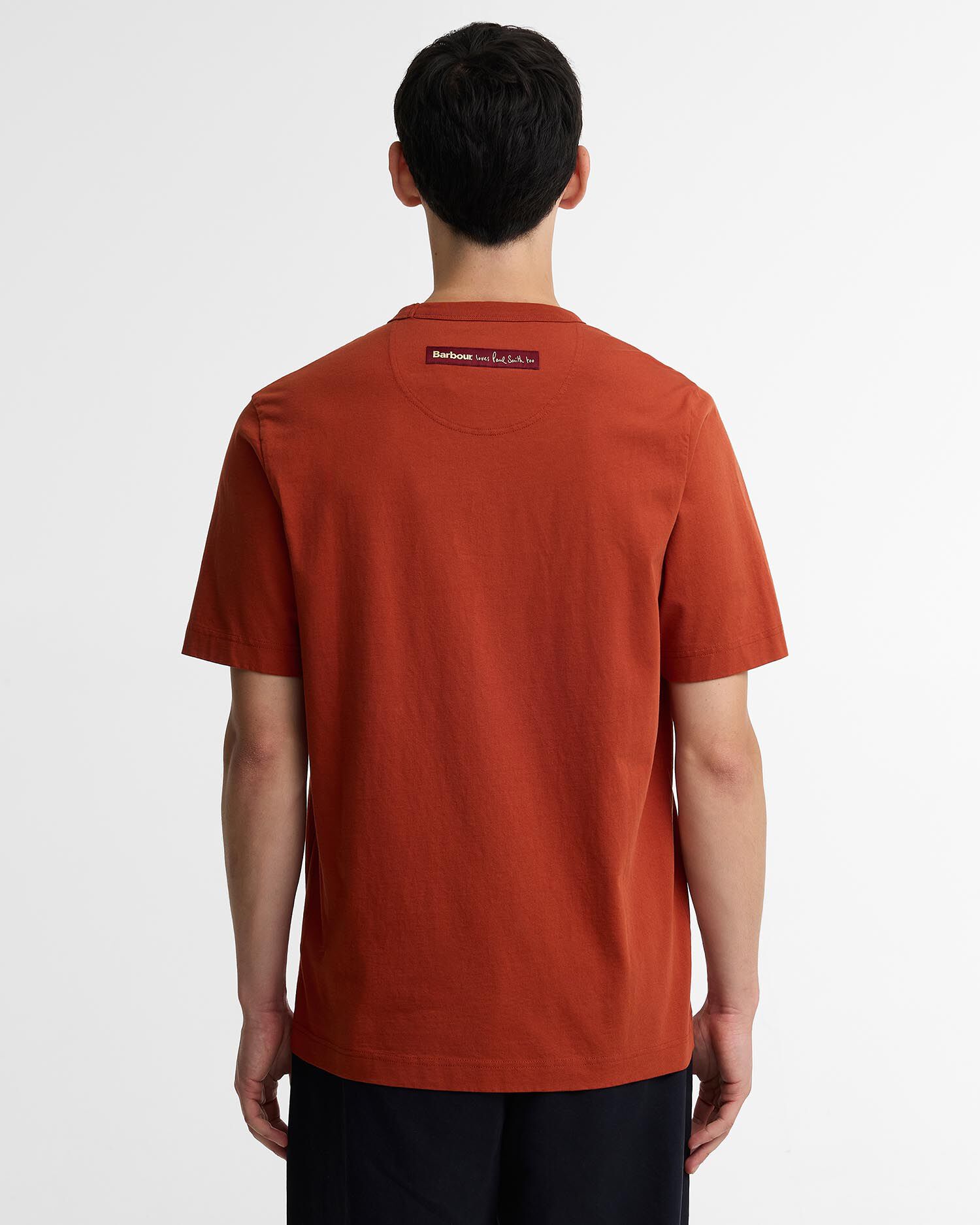 Paul Smith Loves Barbour Tinned Graphic T-Shirt Russet