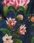 Navy Wild Flower Printswatch