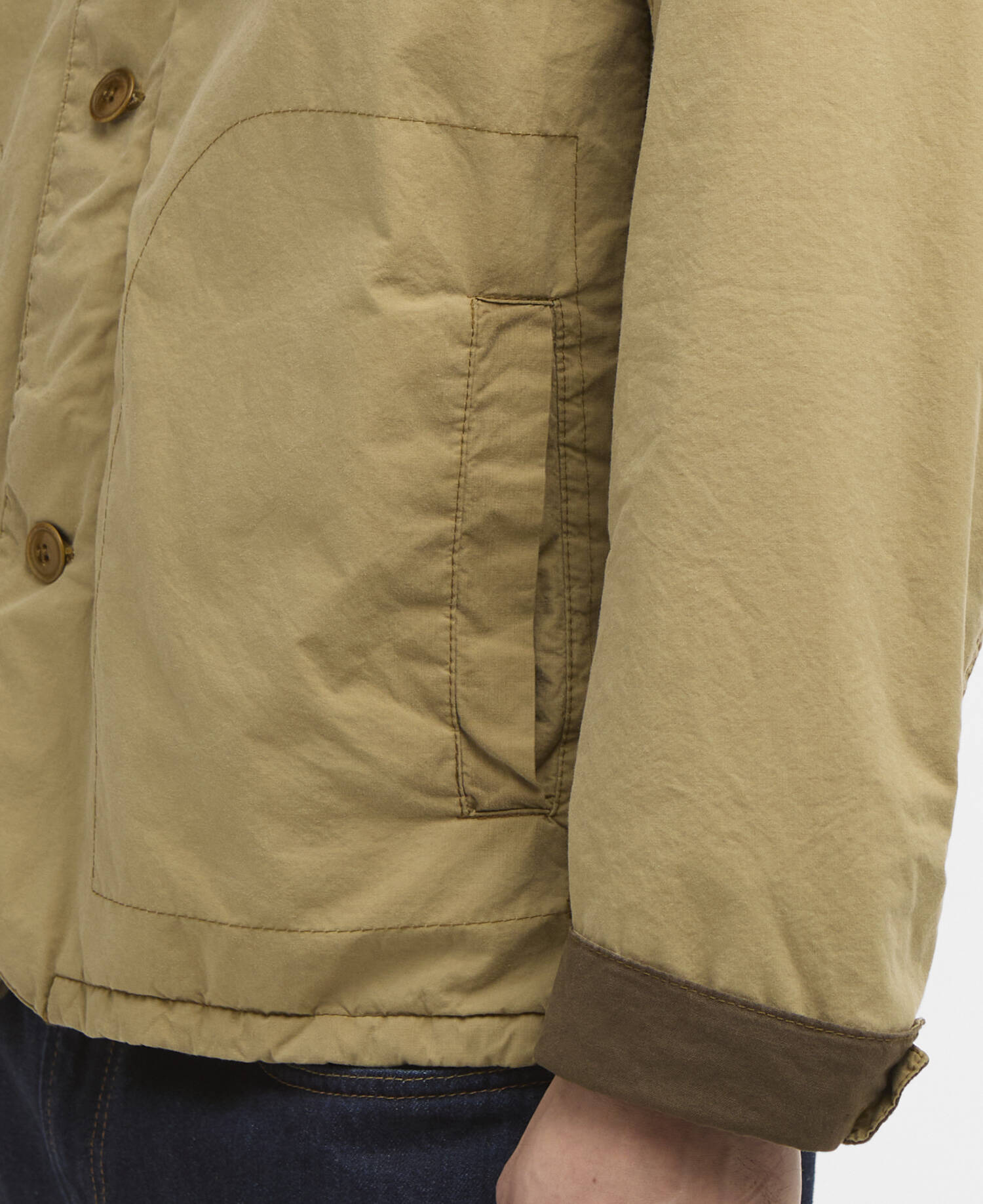 Wachsjacke Troon Washed Sand image number 5