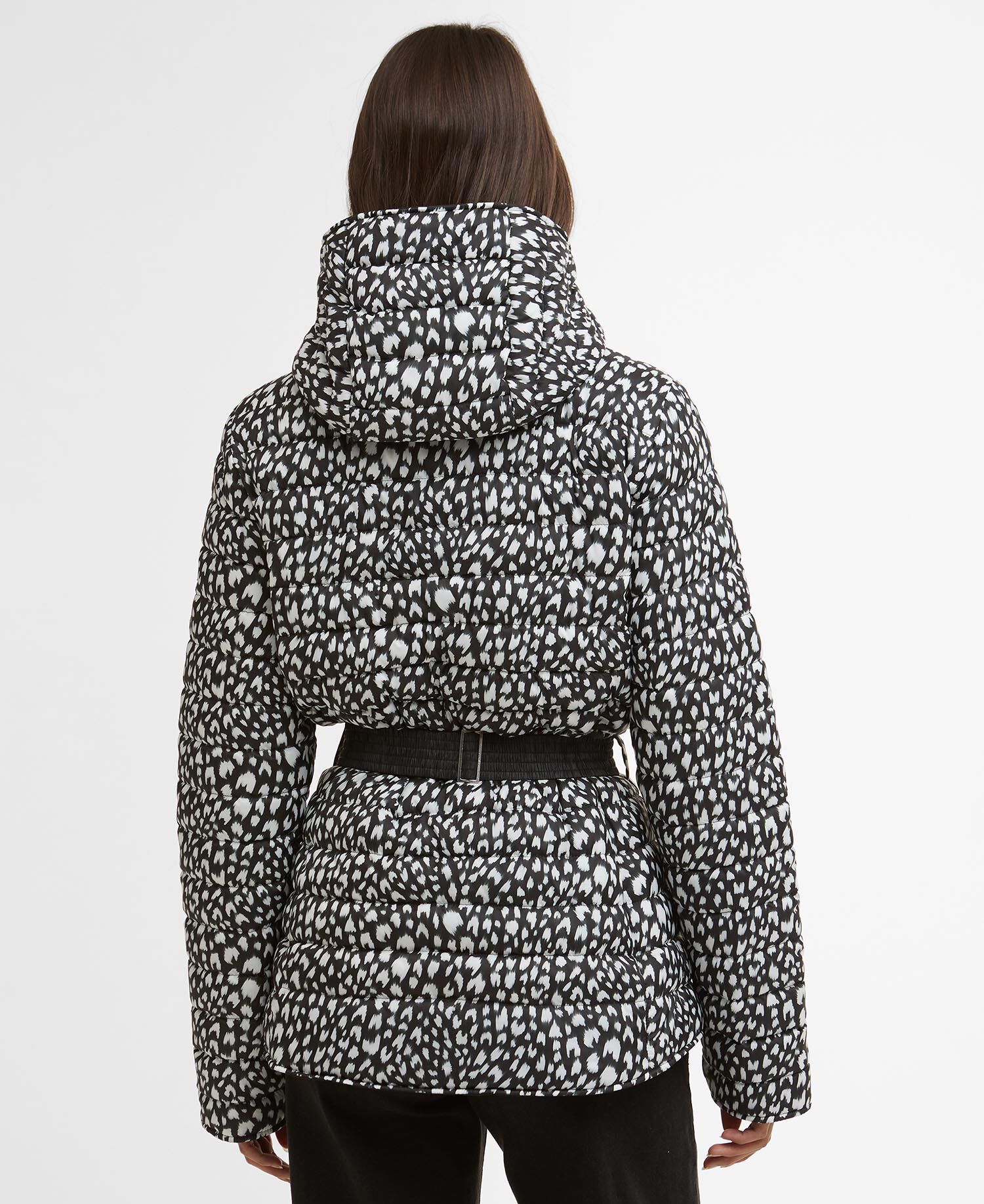 Pufferjacke Jada Printed Snow Leopard Print