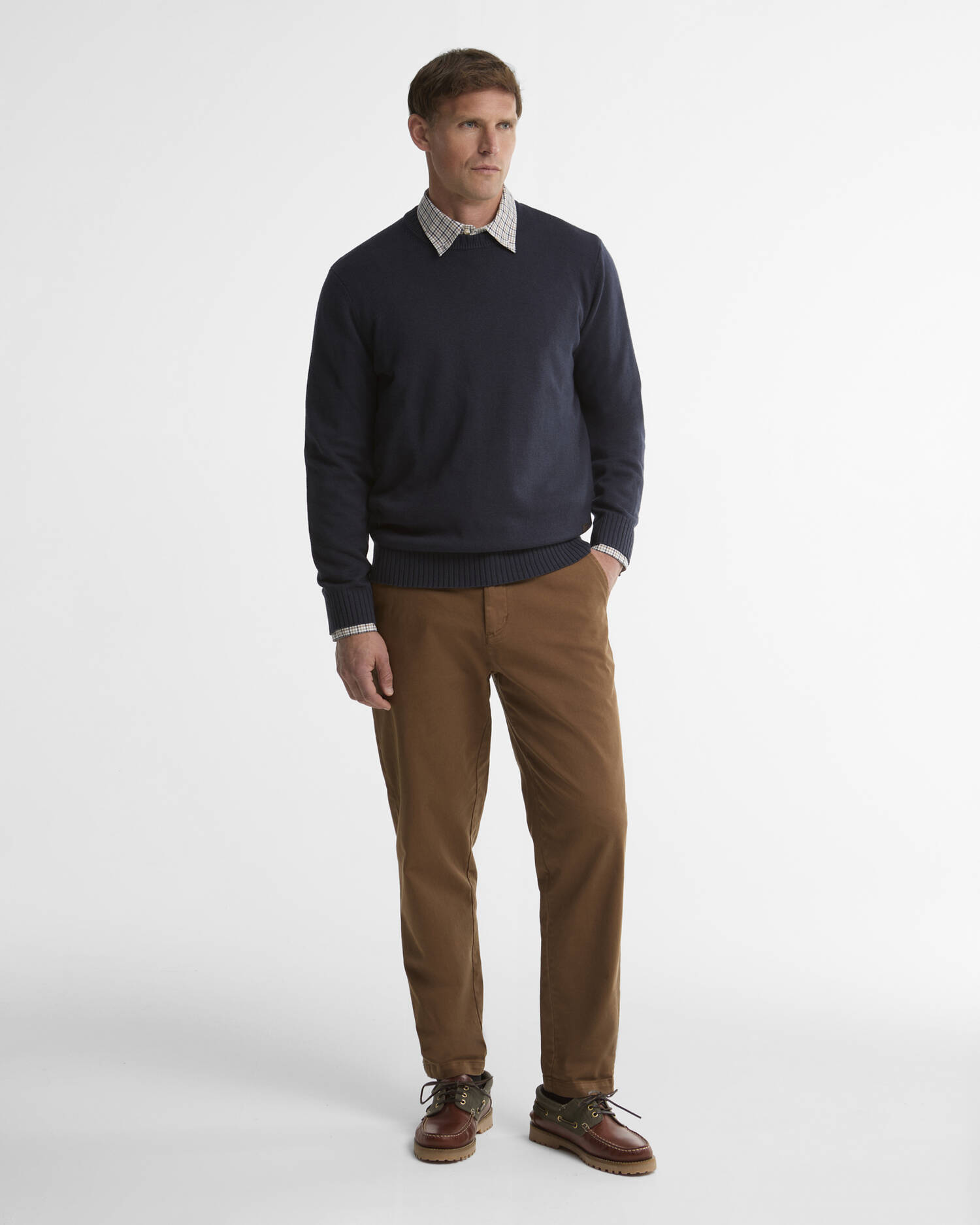 Pullover Kelson Rundhalsausschnitt Navy image number 1