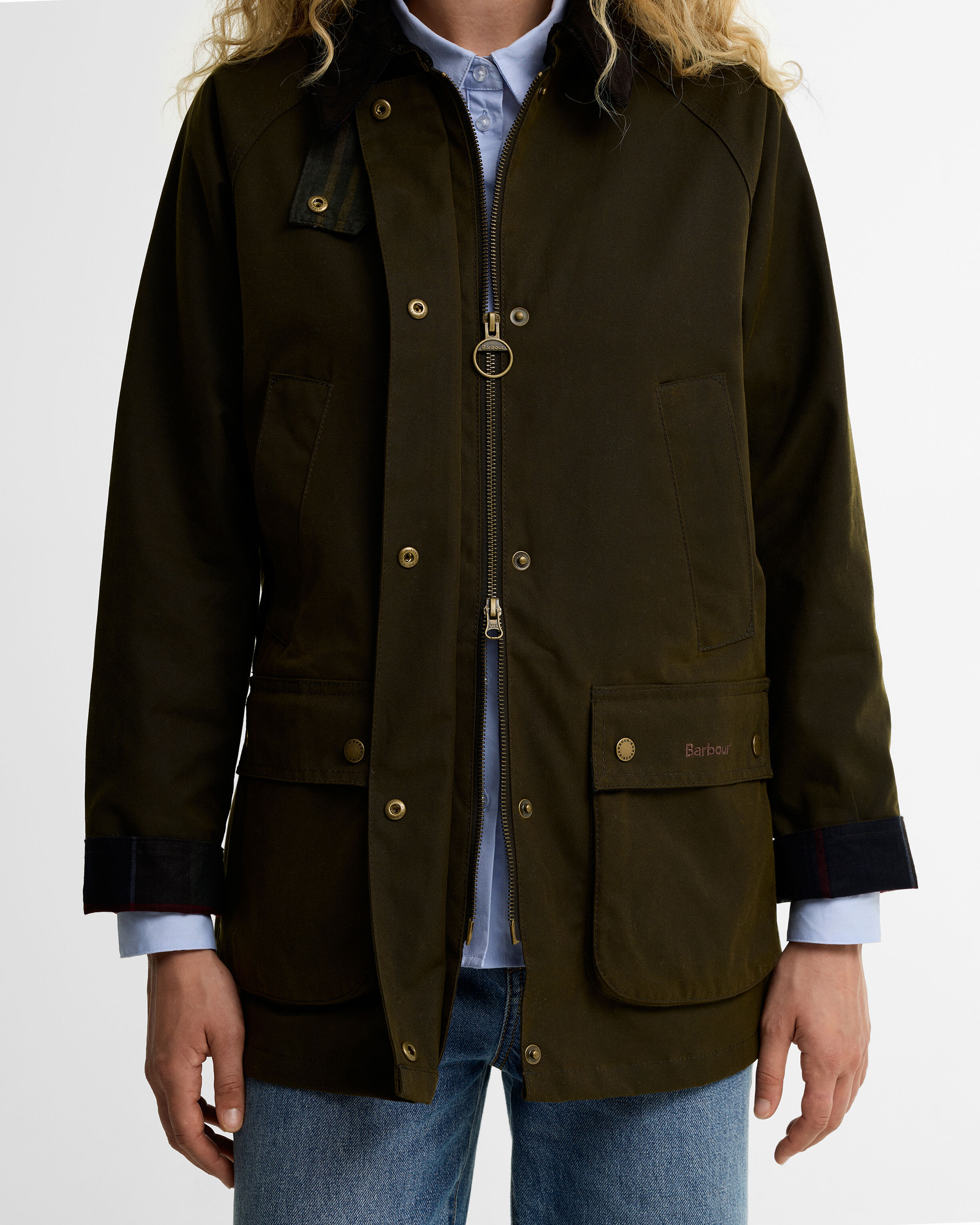 Acorn Waxed Jacket Olive