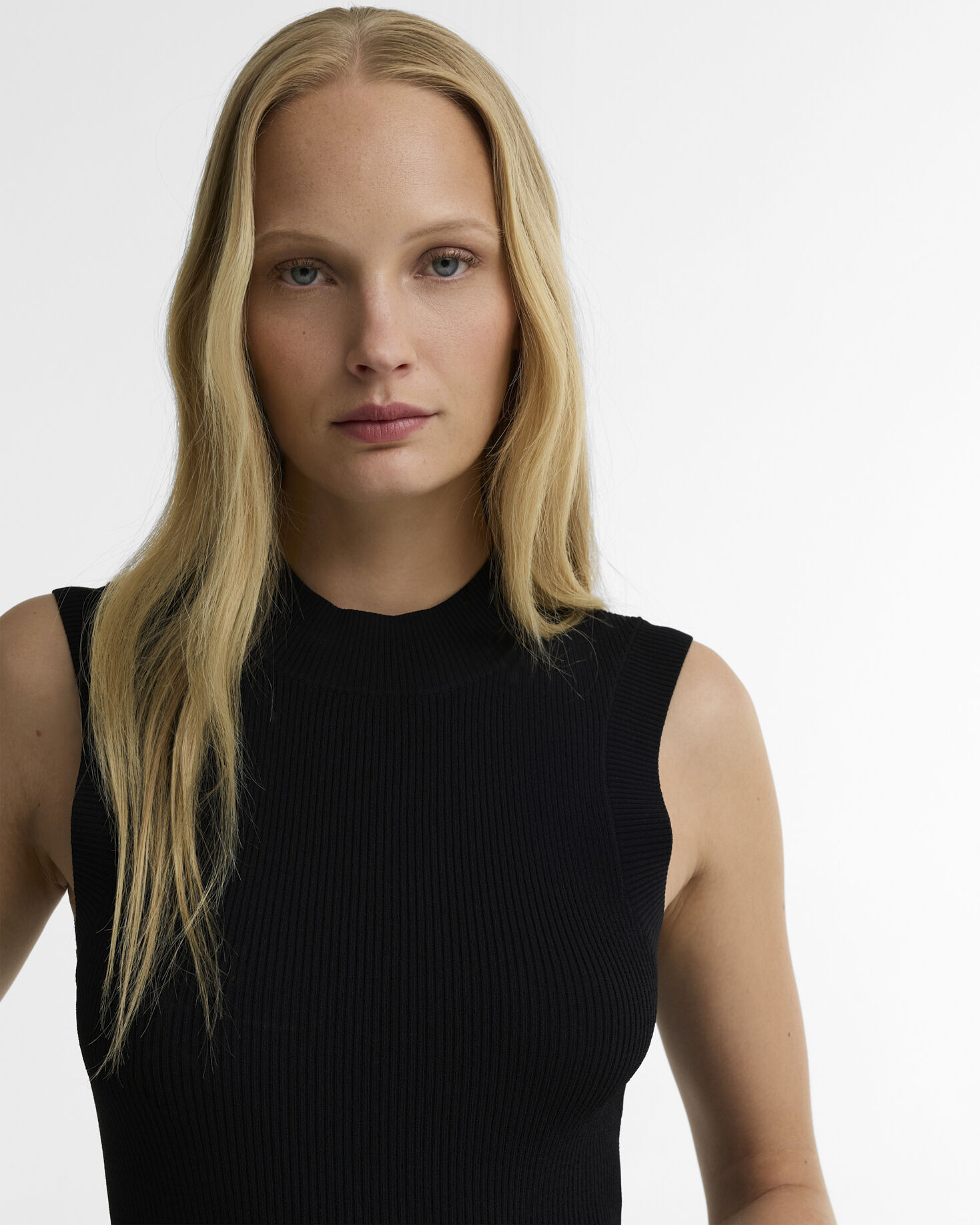 Kenna Knitted Vest Black