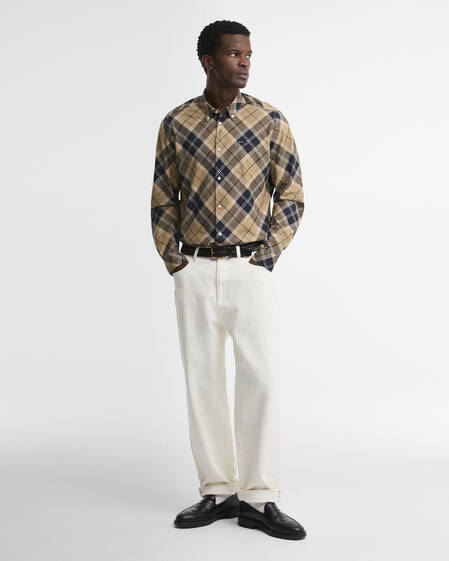 Barbour Hemd Lochton Tartan Tailored Fit Birchwood Dress Tartan