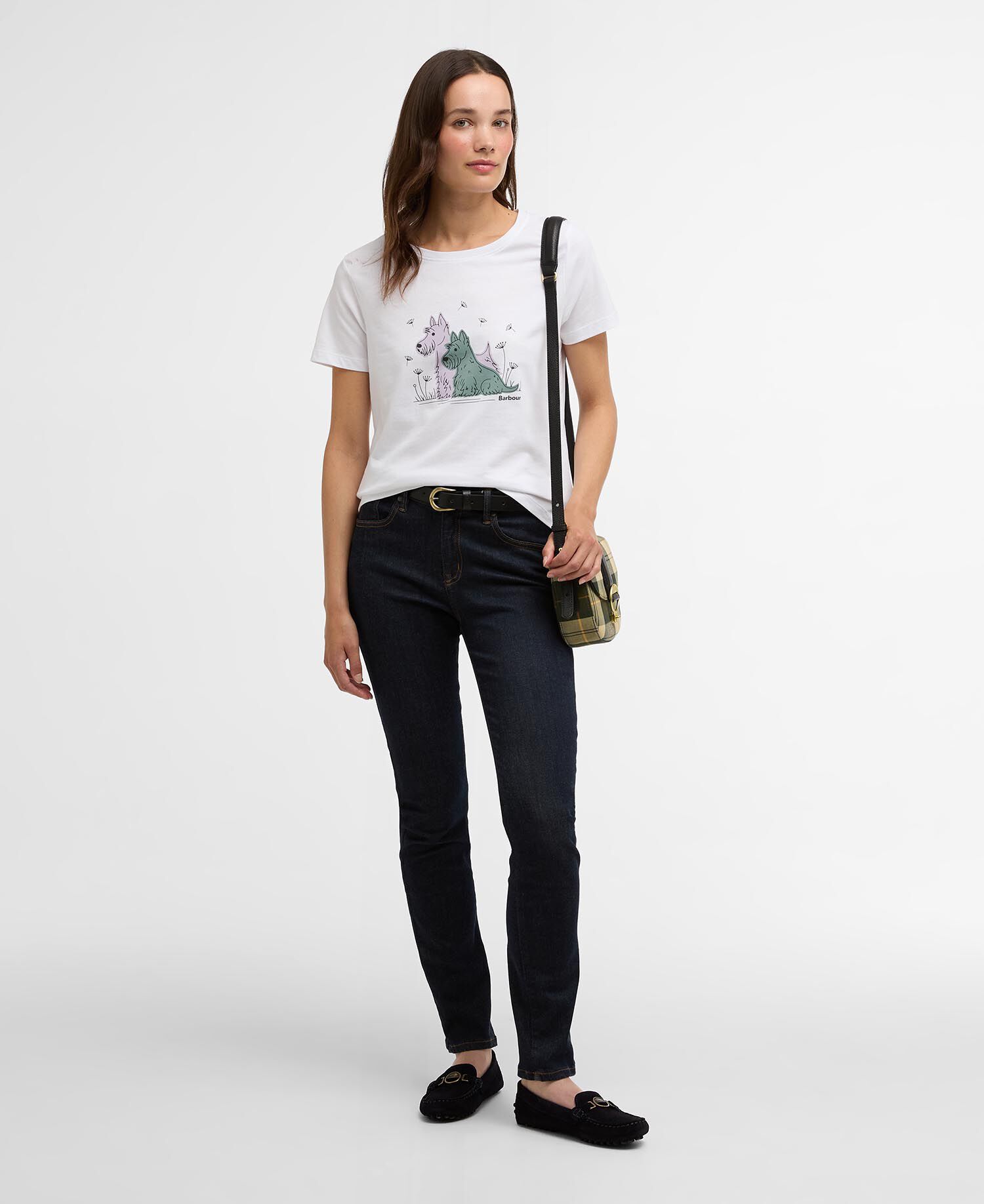 T-shirt Clover White