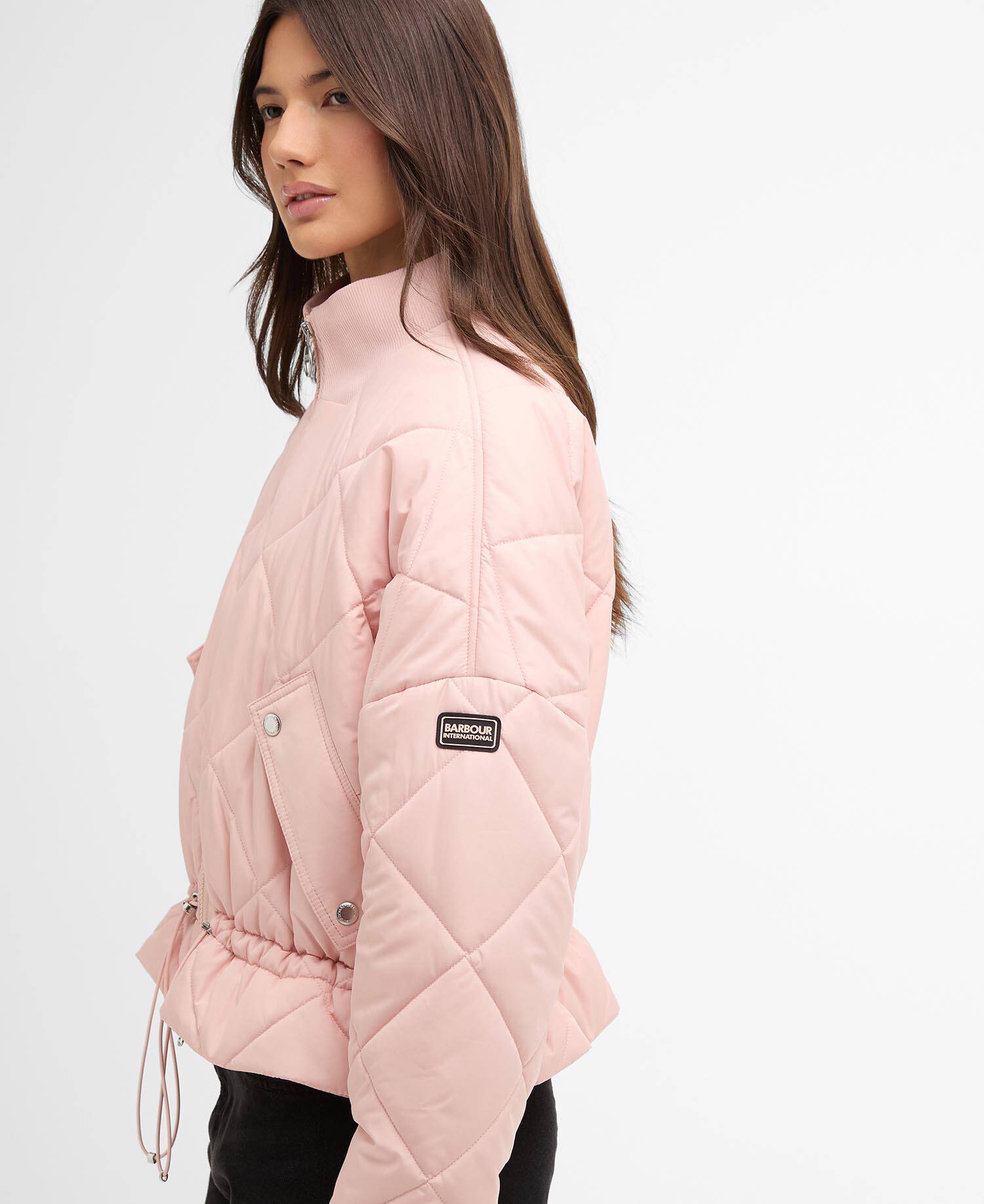 Pagan Quilted Jacket Desert Pink image number 4