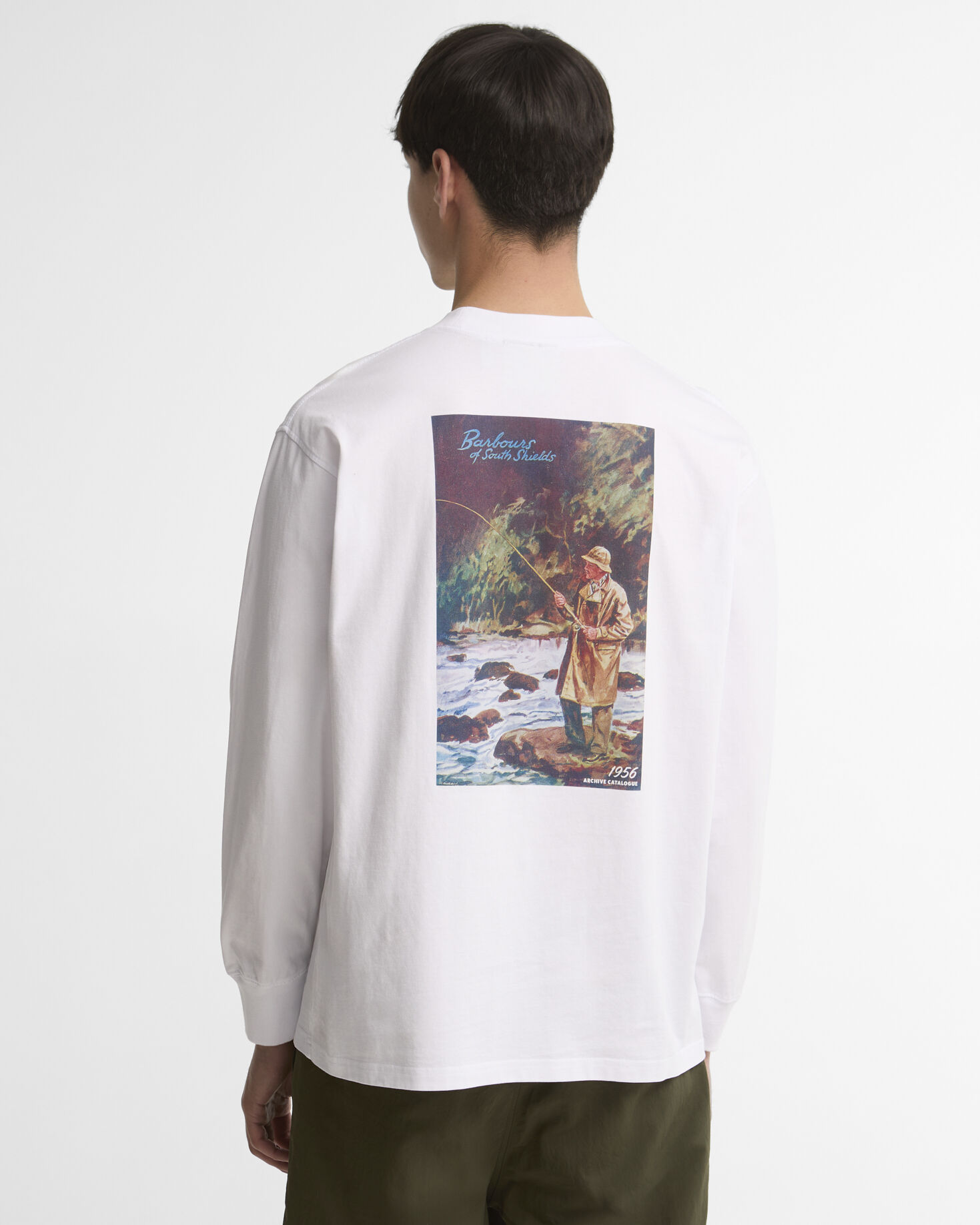 Buy 1956 Graphic Oversized T-Shirt for N/A 0.0 | BARBOUR_ROW