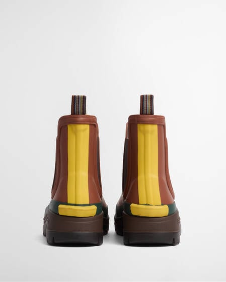 Paul Smith Loves Barbour Men's Chelsea Wellingtons Russet