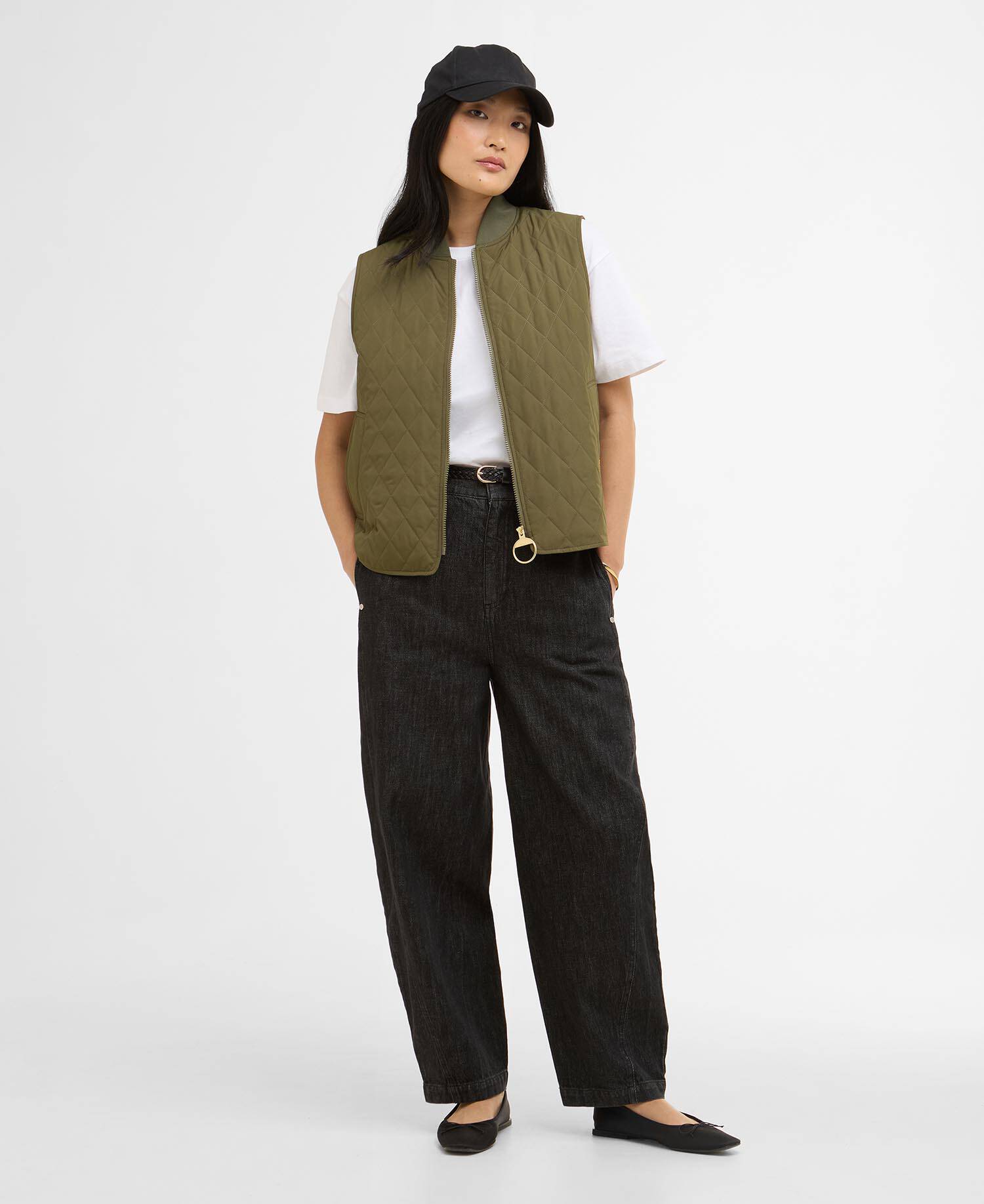 Roeburn Gilet Ivy Green/ Ancient image number 1