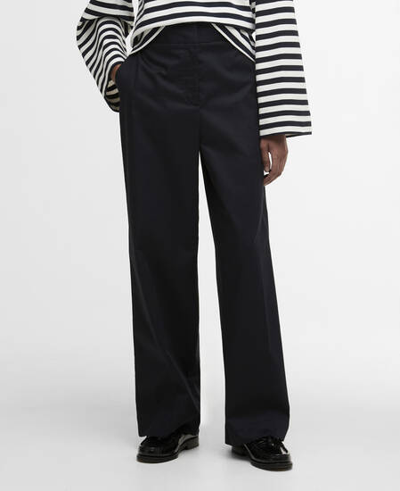 Hose Inez Wide-Leg Dark Navy