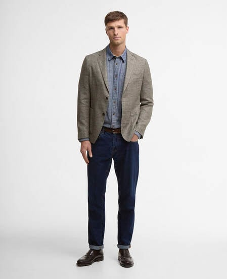 Blazer m&eacute;lange Auckland Olive