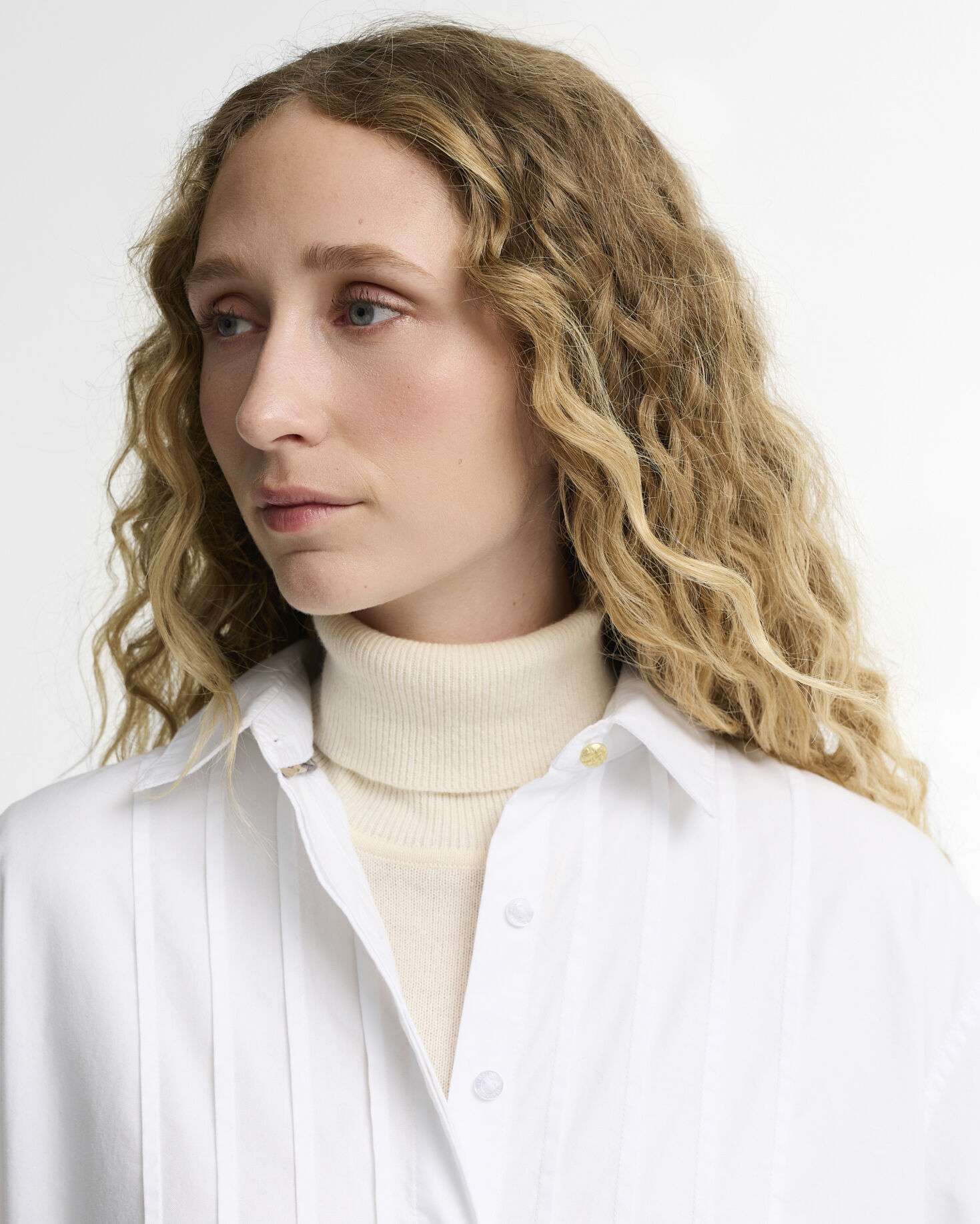 Barbour Bluse Adalyn Relaxed Fit White