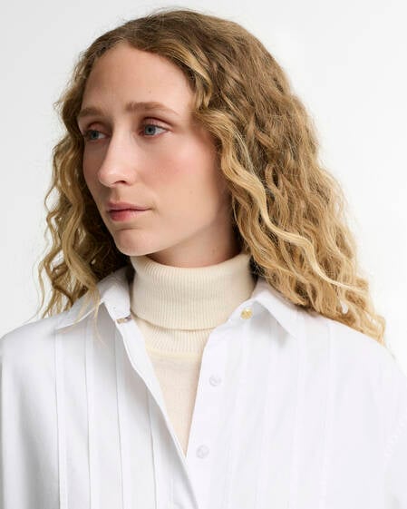 Barbour Bluse Adalyn Relaxed Fit White