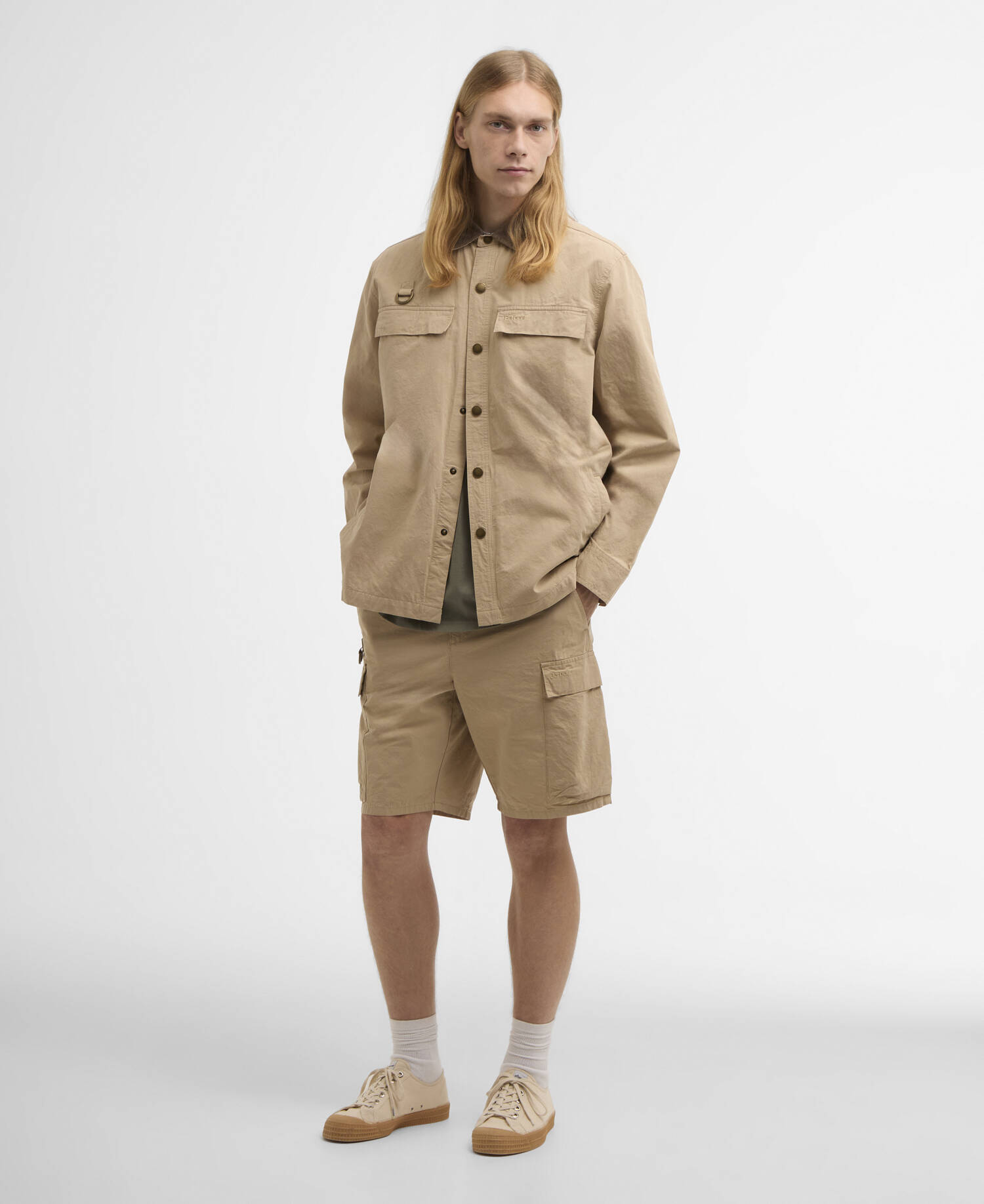 Shorts Spey Poplin Tan image number 0