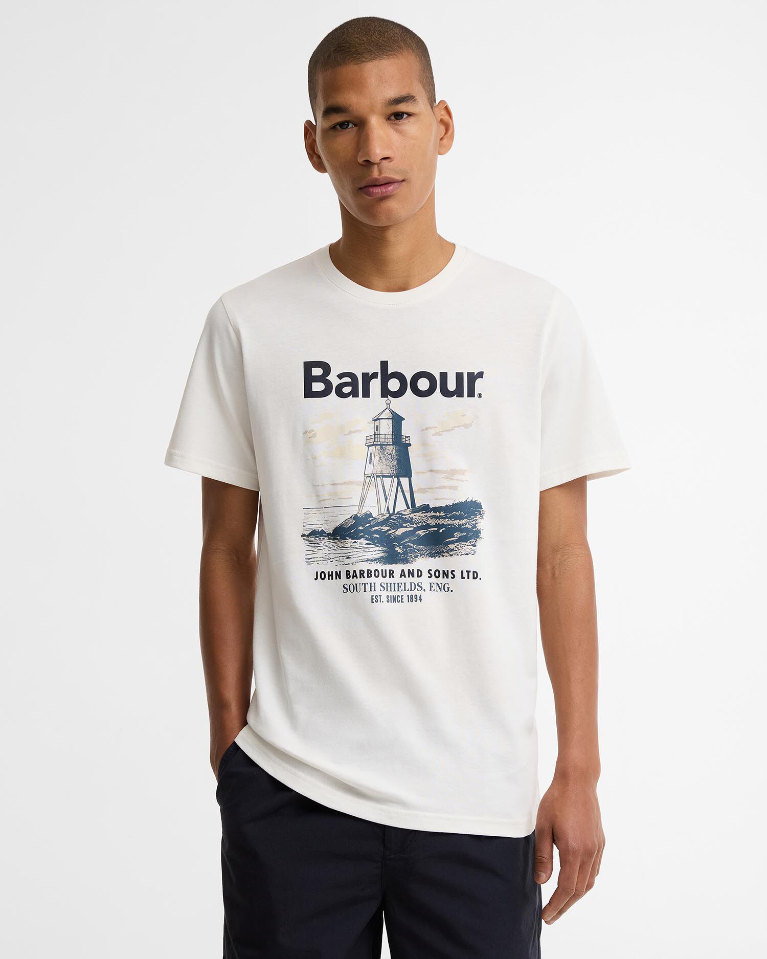 Harbourside Graphic T-Shirt Whisper White