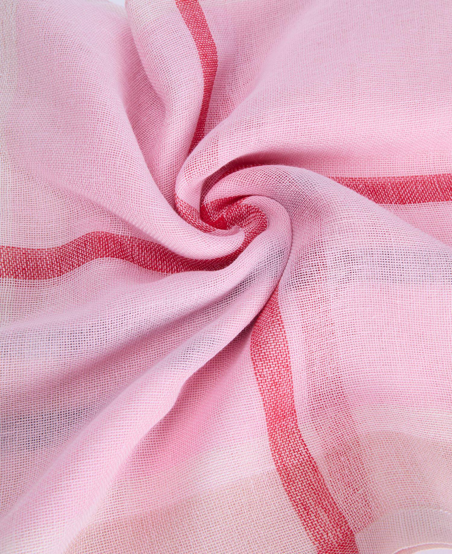 Abigail Tartan Scarf Cherry Blossom image number 4