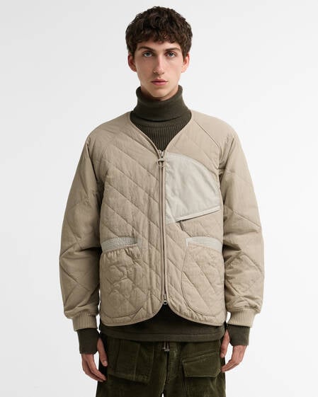 Barbour x Norbit Steppjacke Concrete