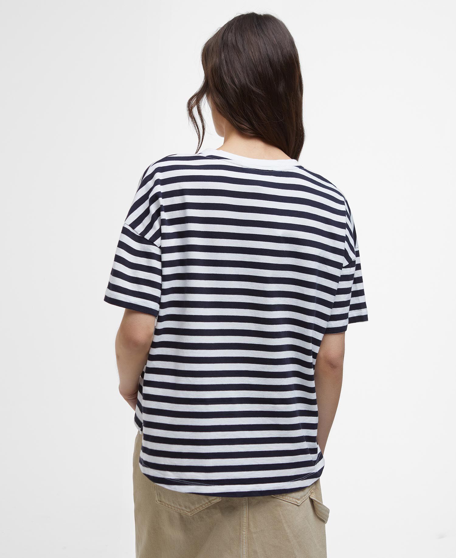 T-shirt Adria con motivo a righe