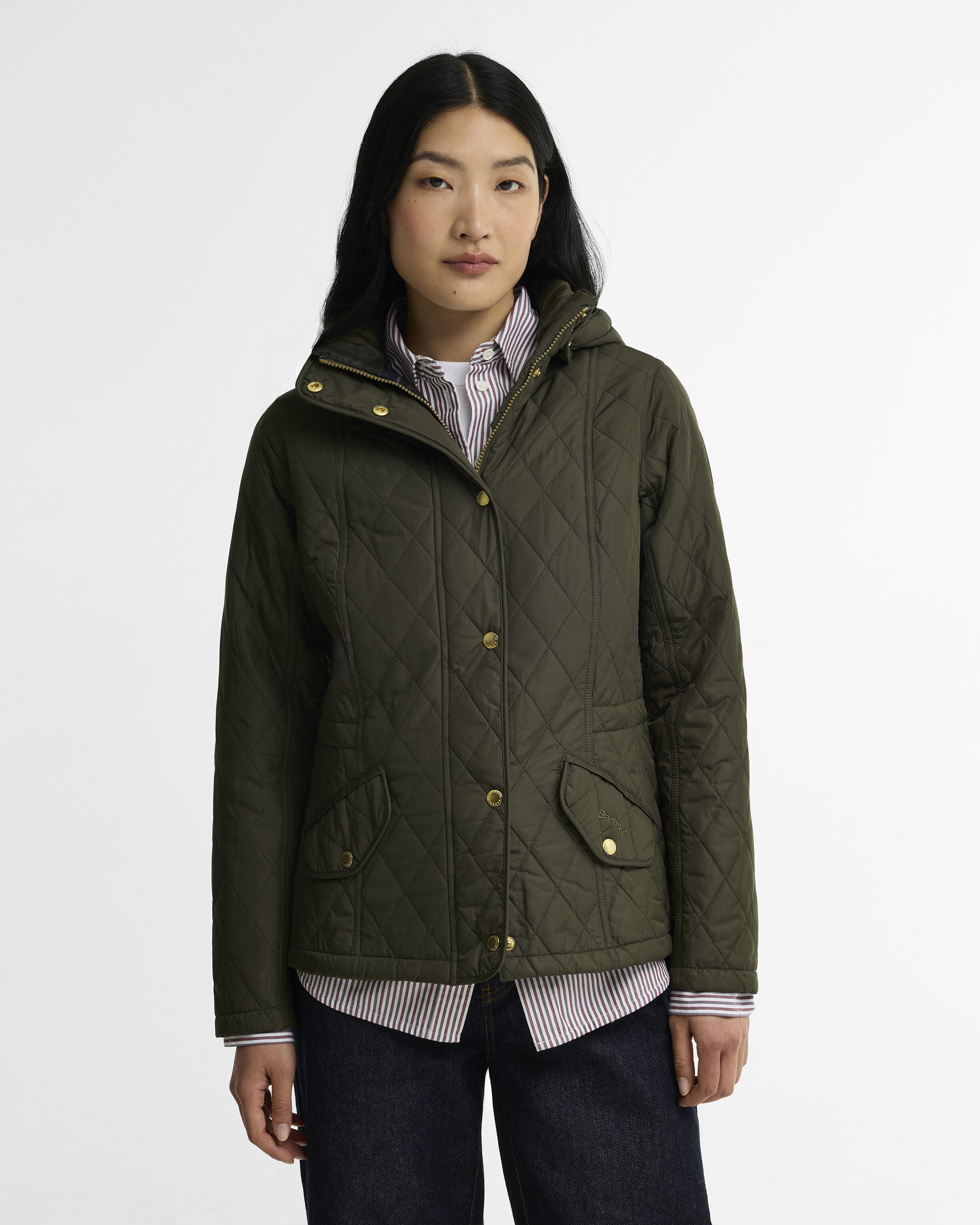 Millfire Quilted Jacket Olive-Classic