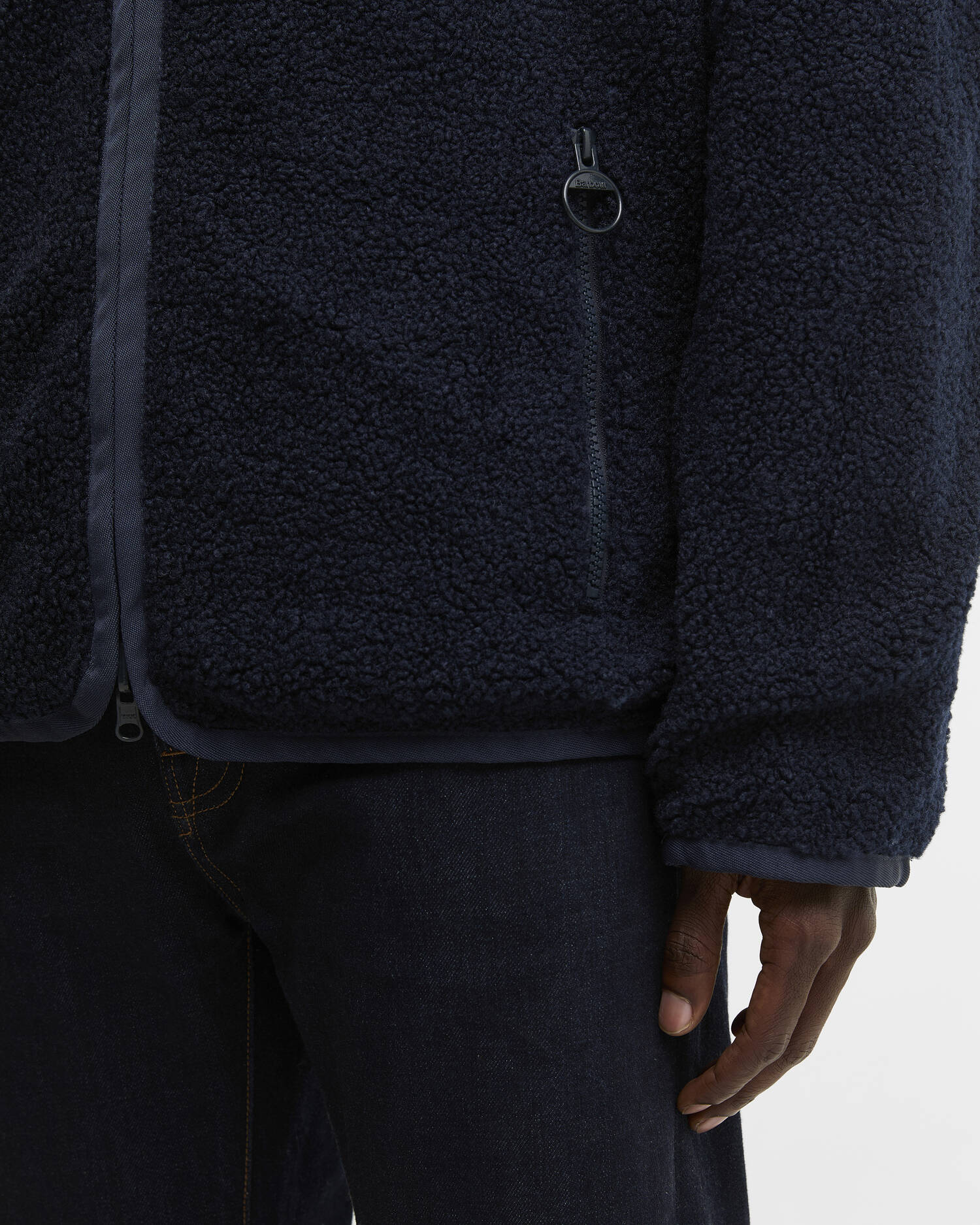 Reversible Fleece Classic Navy image number 4