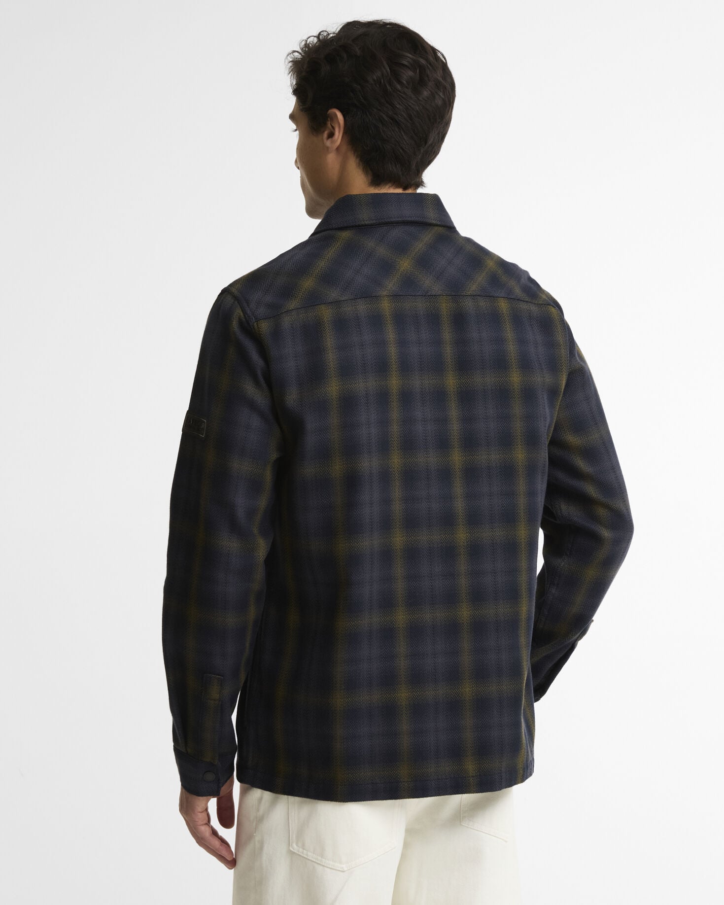 Oxborough Overshirt Black / Fir Green