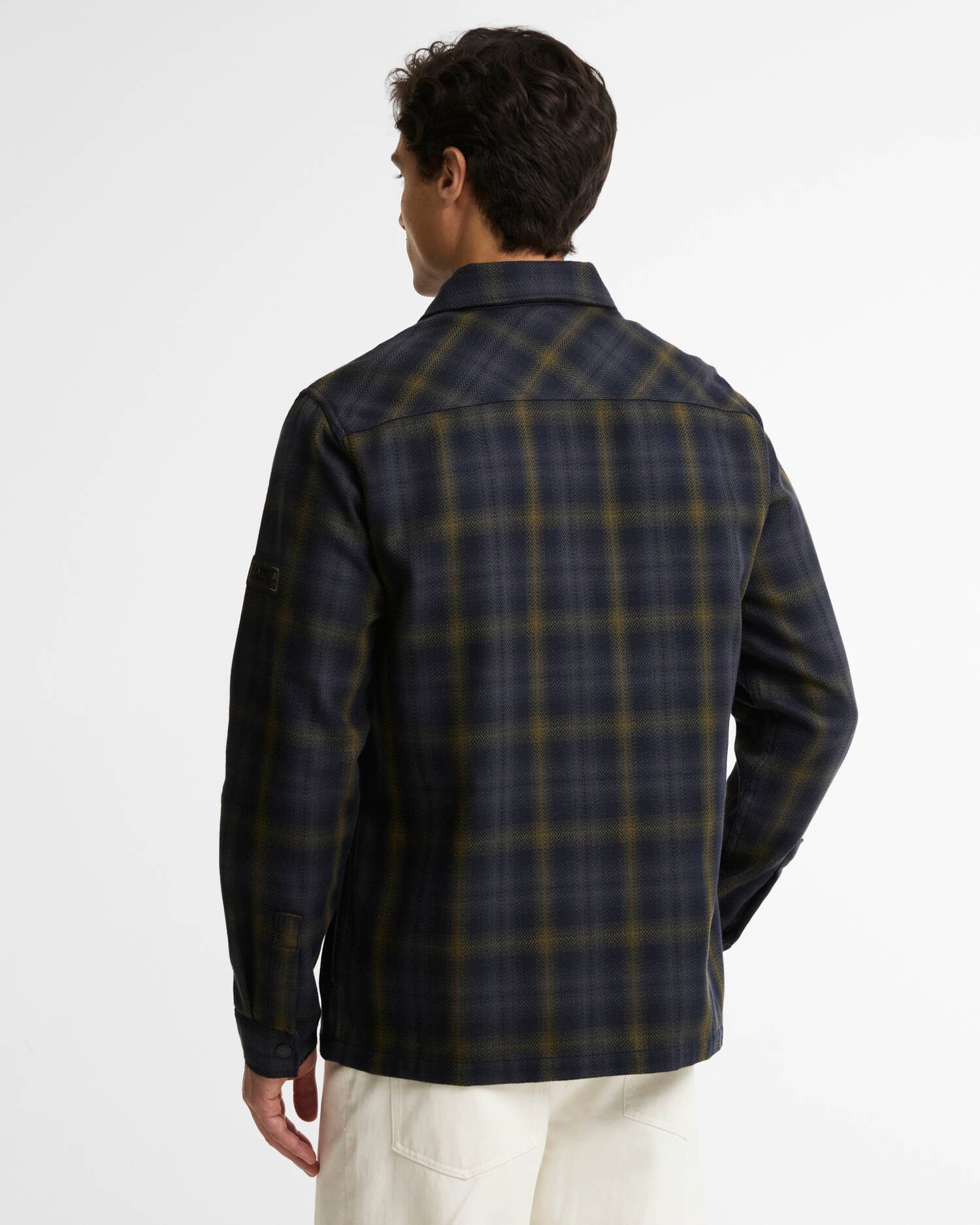 Oxborough Overshirt Black / Fir Green image number 2