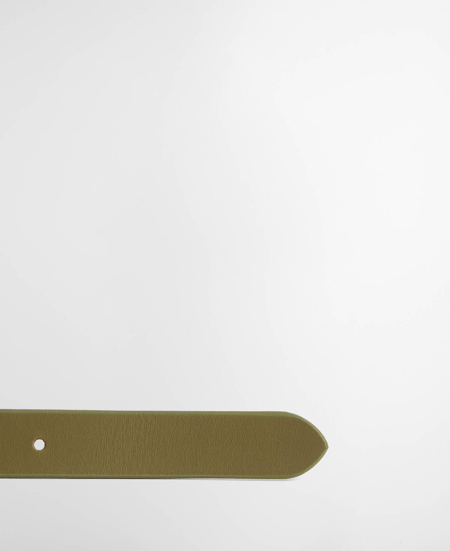Cintura da donna in pelle Allanton Bleached Olive image number 1