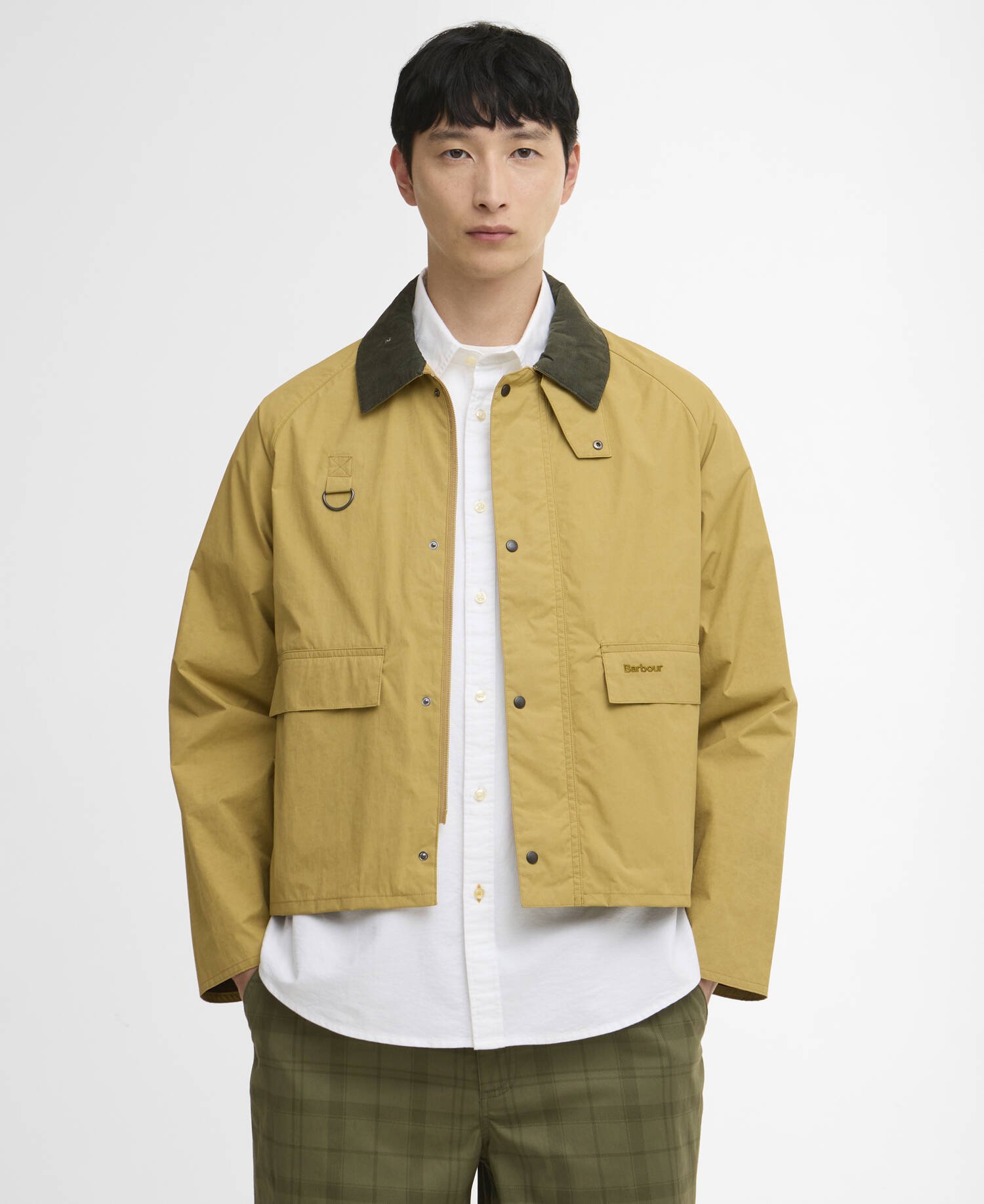 Jacke Ripstop Spey Showerproof Golden Green image number 0