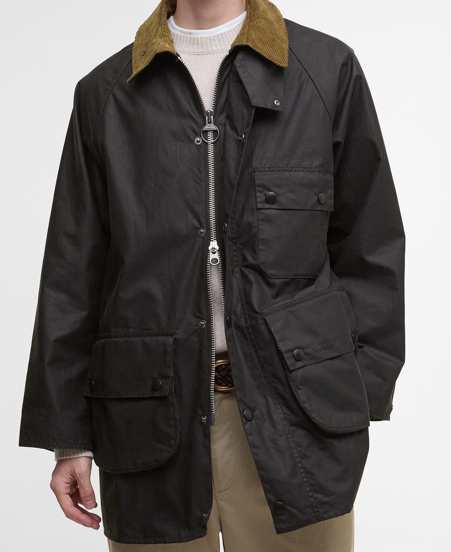 Giacca cerata oversize Solway Sage