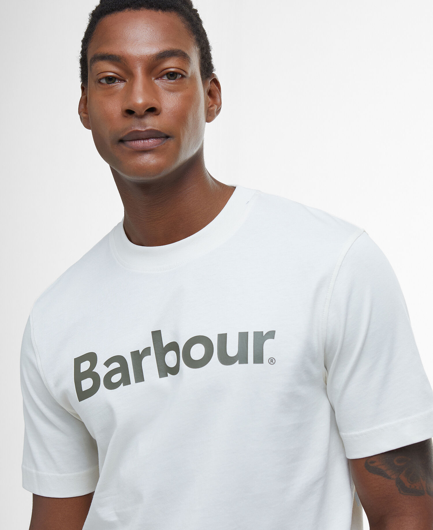 Logo Relaxed T-Shirt Antique White
