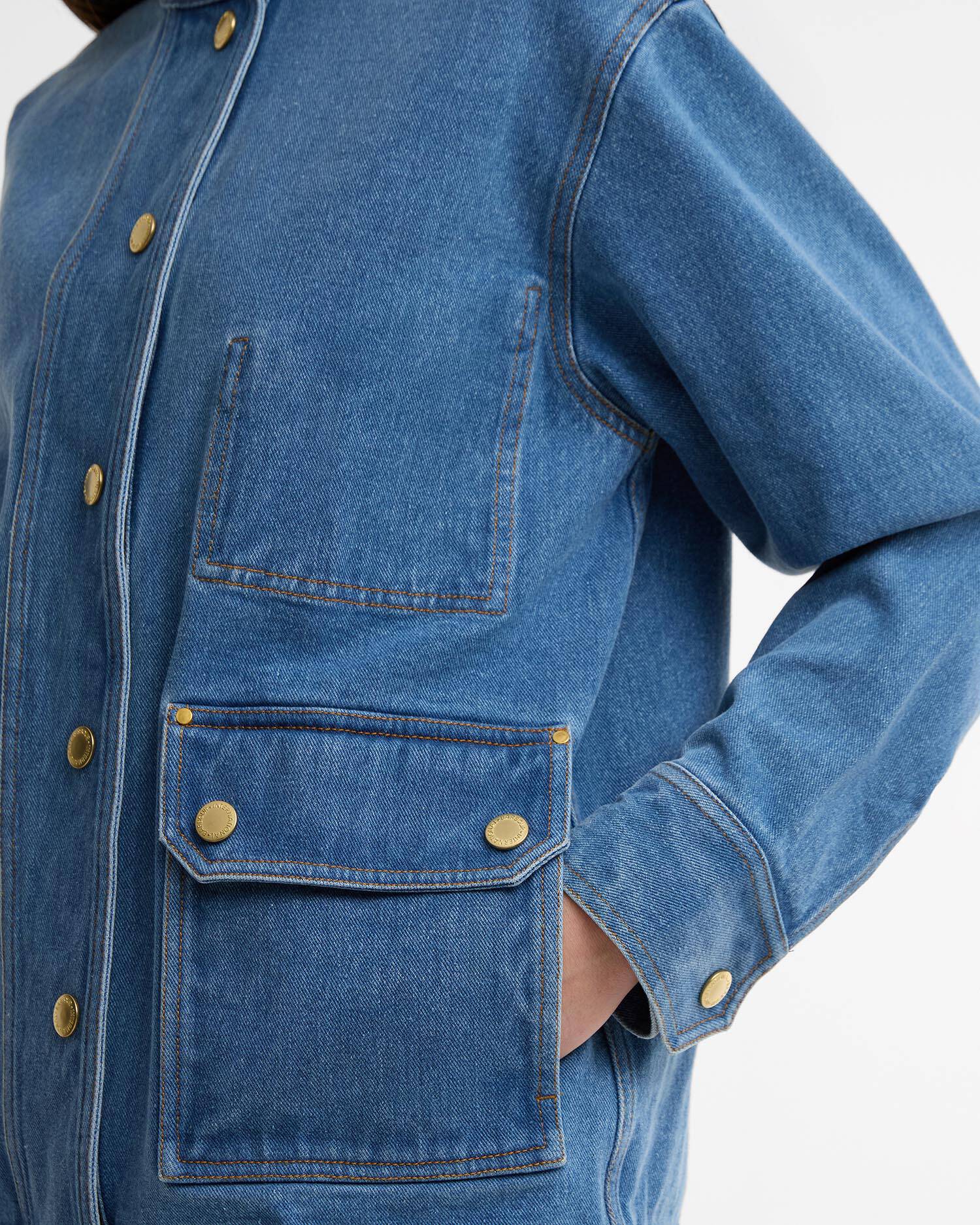 Jacke Nikki Denim Denim Blue image number 4