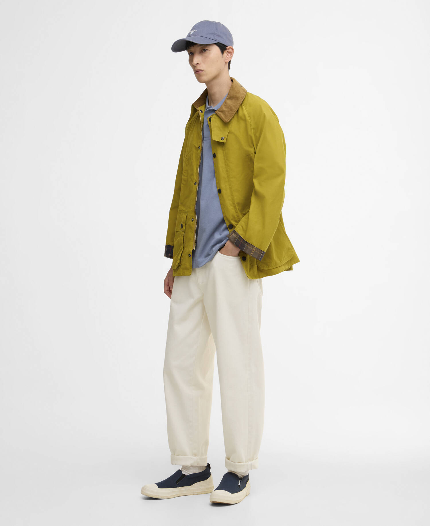 Freizeitjacke Oversized Bedale Olivine image number 1