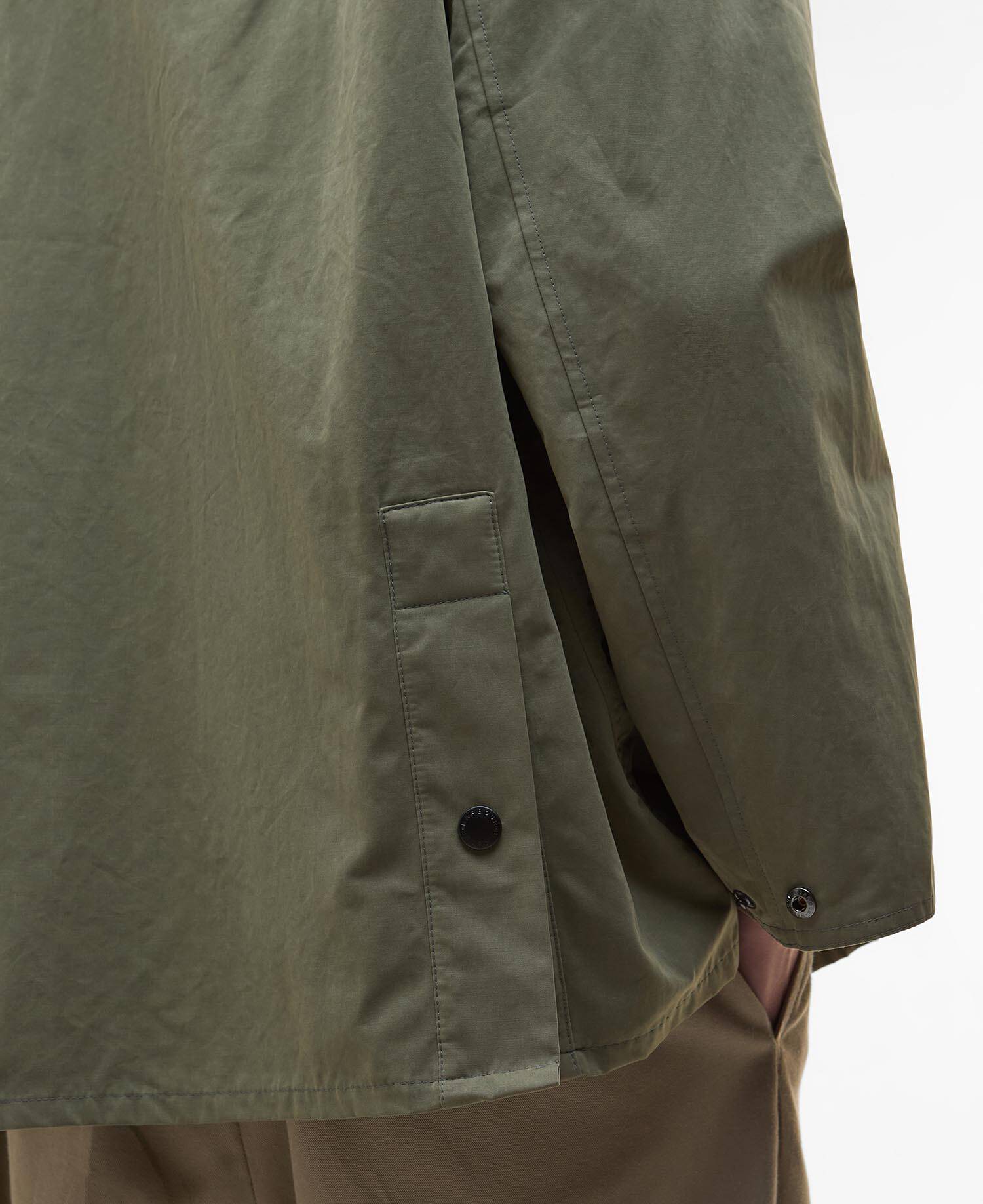 Peached Oversized Bedale Casual Jacket Fern image number 6