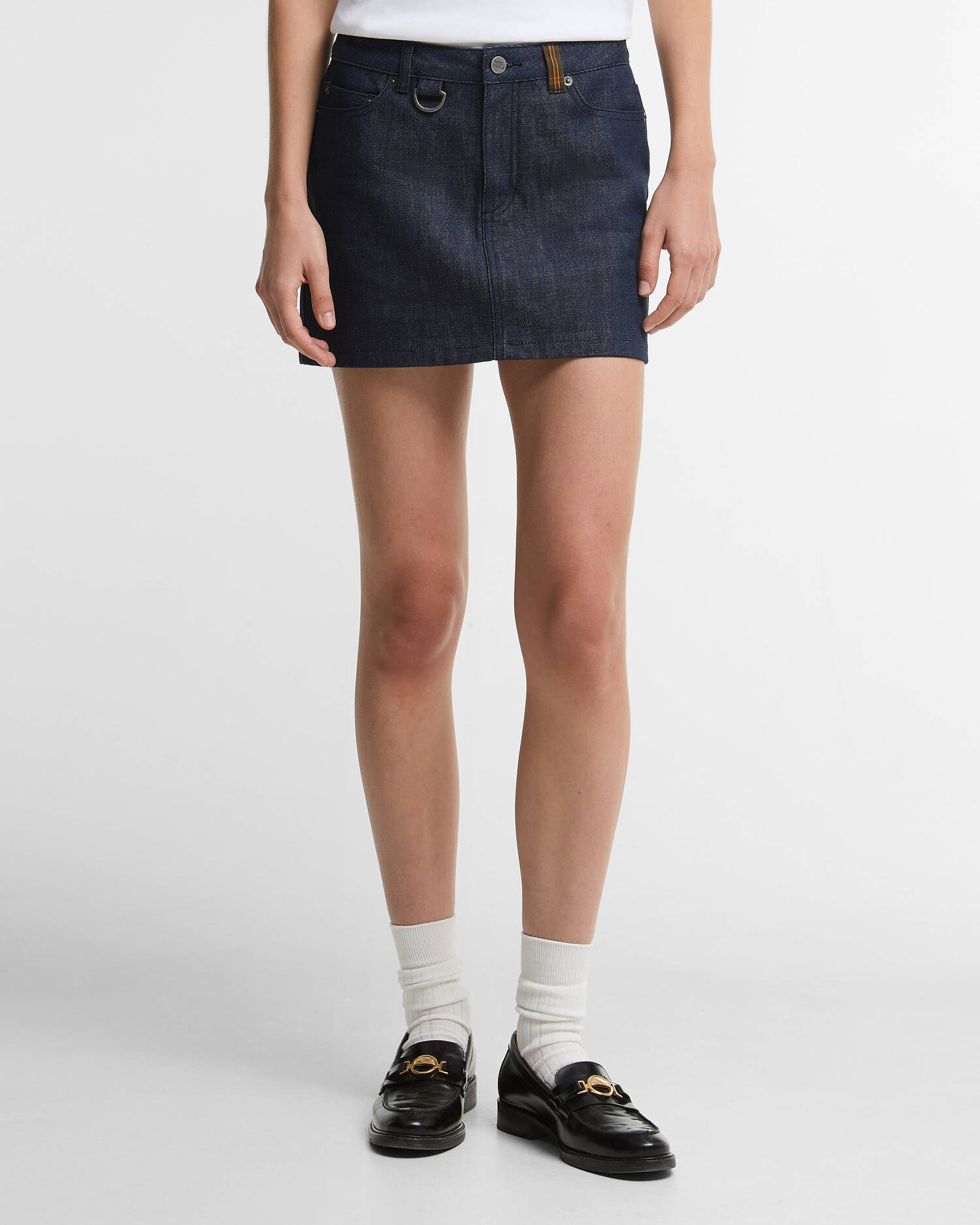 Barbour x A.P.C. Denim Mini Skirt Denim image number 0