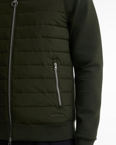 Thornton Quilted Sweatshirt Sage