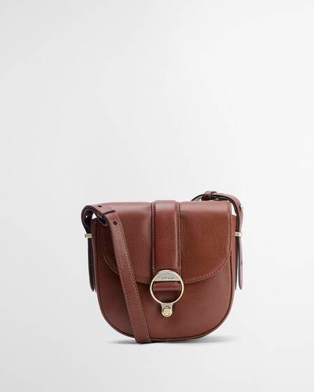 Elm Leather Crossbody Bag Brown