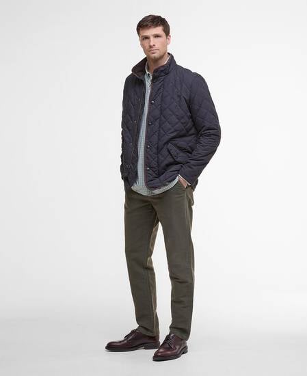 Shoverler Quilted Jacket Classic Navy
