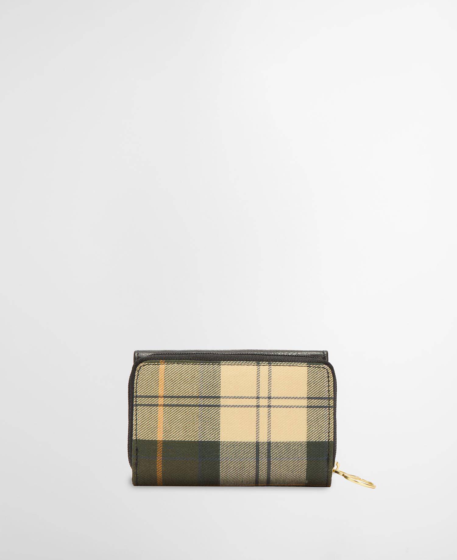 Rosa Leather French Purse Black/Ancient image number 1