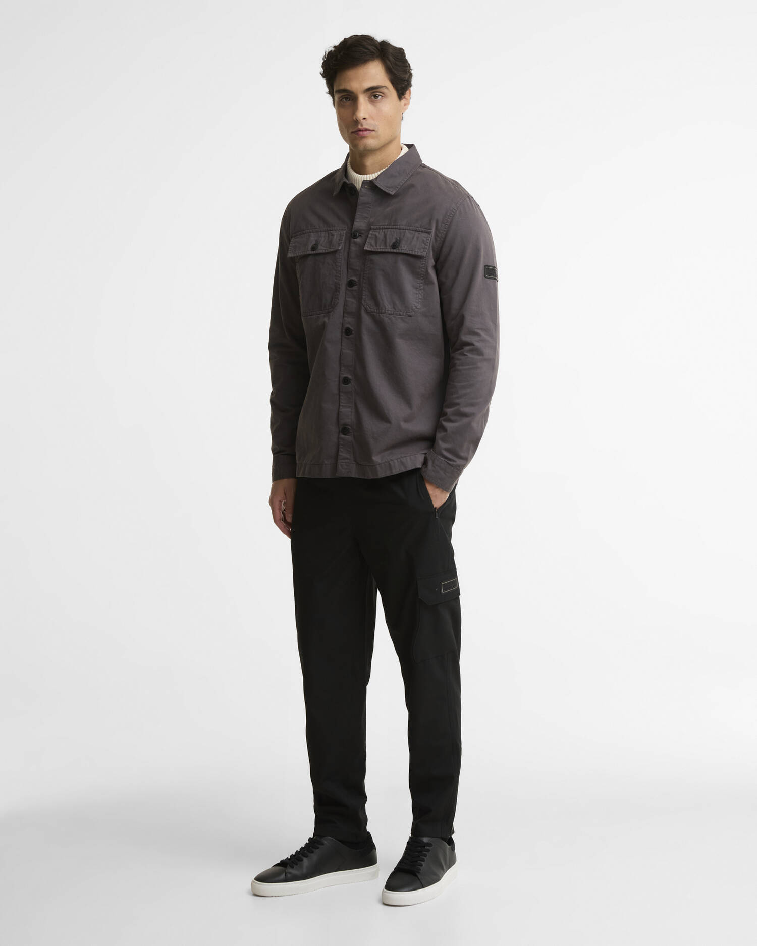 Arlo Overshirt Asphalt image number 1