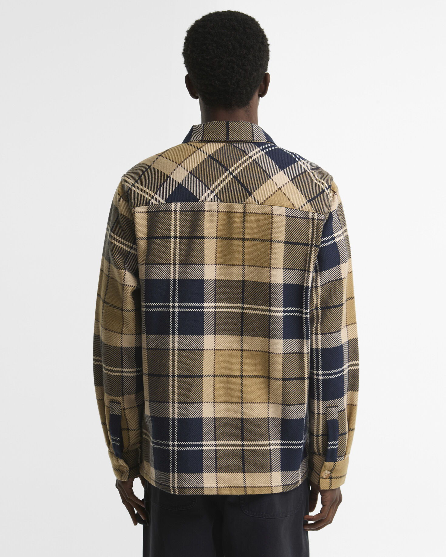 Oversized Tartan Overshirt Birchwood Dress Tartan