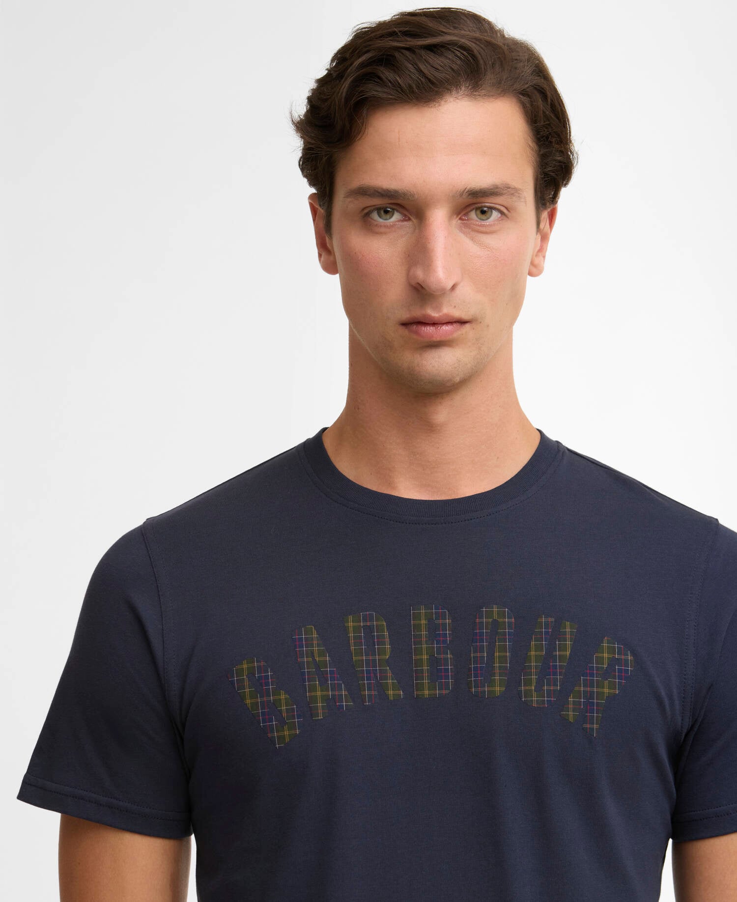 Berwick Tartan T-Shirt Navy image number 3