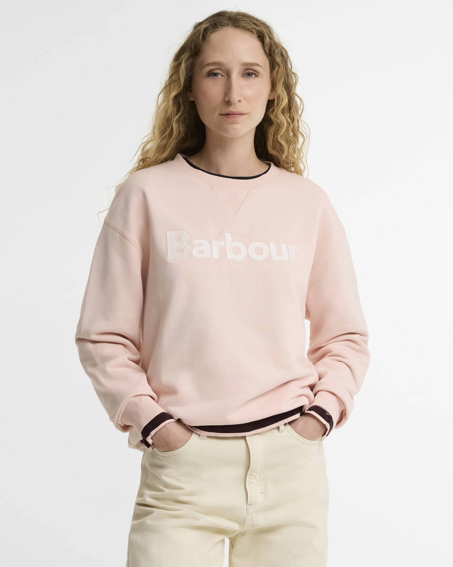 Hartland Logo Sweatshirt Pink Blush image number 0