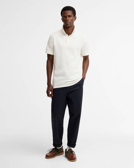 Faversham Tailored Polo Shirt Whisper White