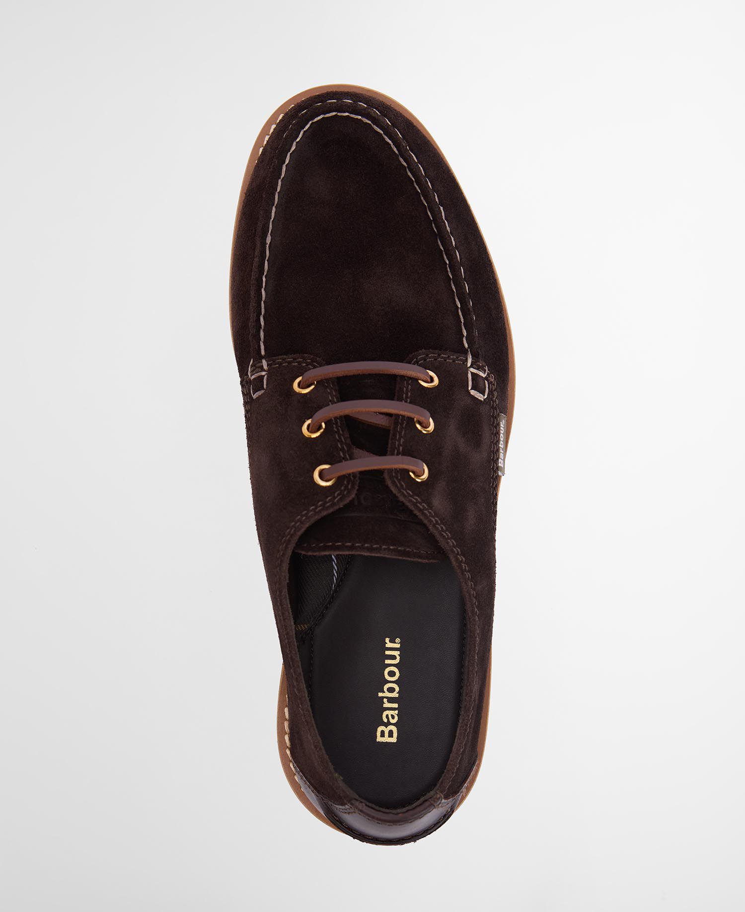 Scarpe derby Aydon Dark Brown Suede