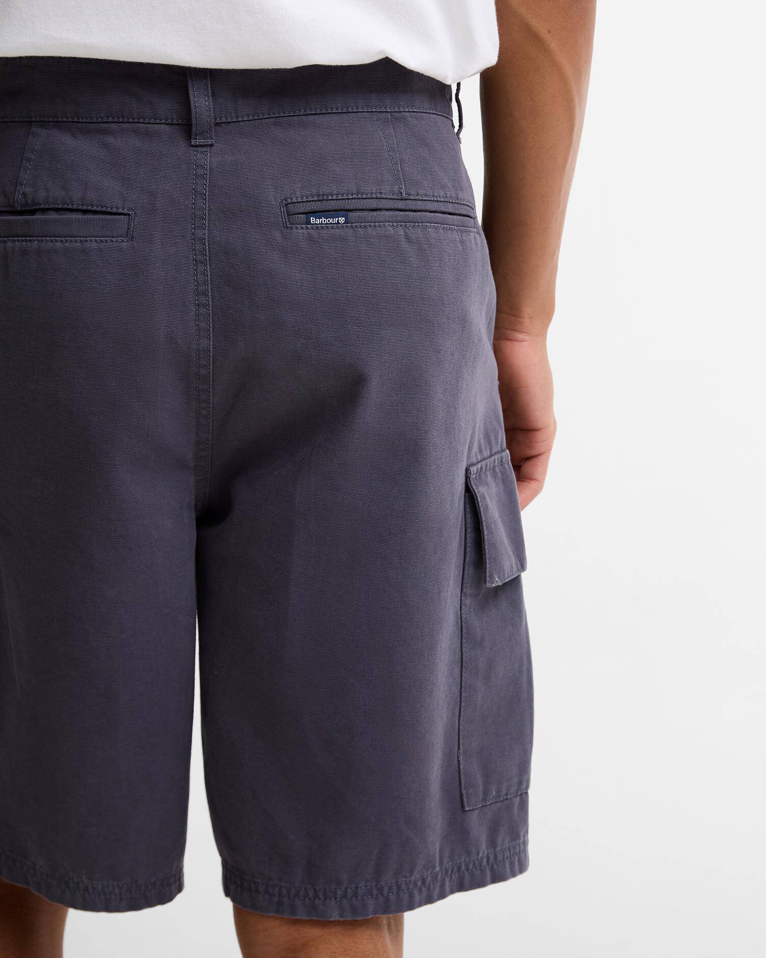 Wetheral Cargo Shorts Washed Navy image number 3