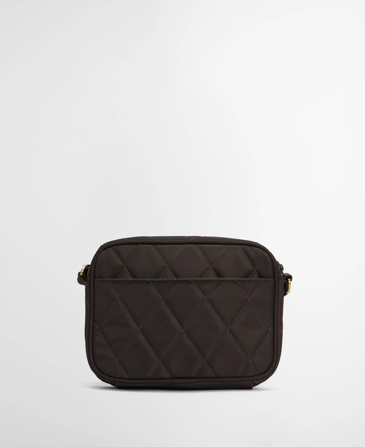 Quilted Crossbody Bag Olive image number 2