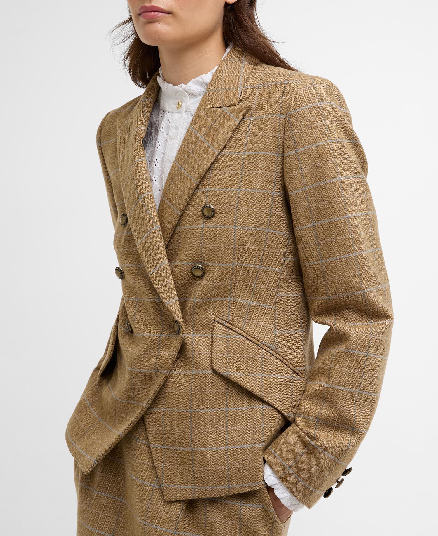 Wisteria Tailored Blazer Soft Blue