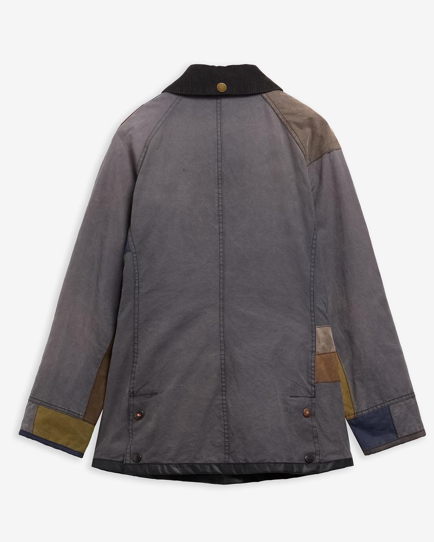 Barbour Re-loved Women's Beadnell Waxed Jacket - Size 10 Navy