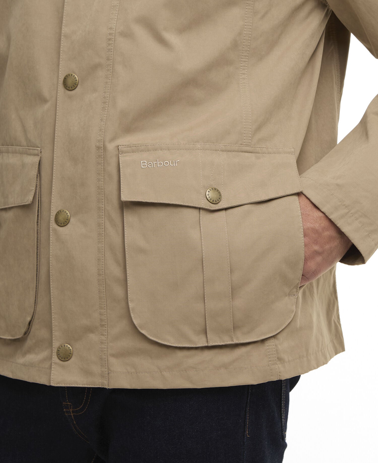 Freizeitjacke Sander Military Brown